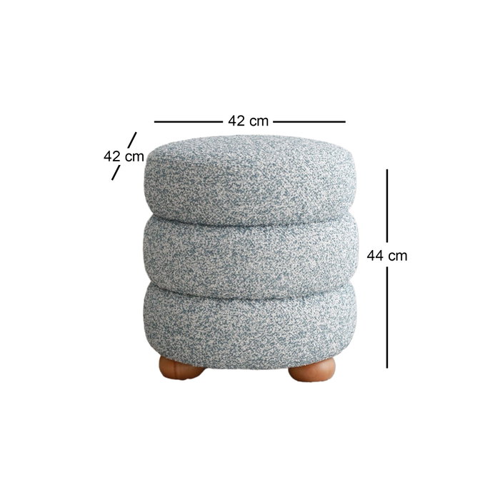 Atelier Del Sofa Boumy Wood - Blue Atelier Del Sofa Boumy Wood - Blue